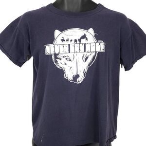 Never Cry Wolf T Shirt Vintage 80s 1983 Disney Docudrama Movie Promo Made In USA